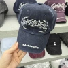 New embroidered baseball cap, fashionable and warm, headscarf cap, baseball cap for both men and women Item Picture